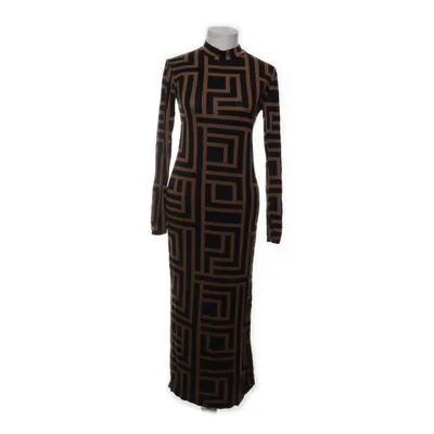 Långklänning (Brun, Svart, Flerfärgad)