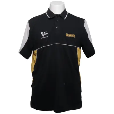 Poloshirt (Zwart, Geel, Meerkleurig) van DeWalt Katoen, Polyester