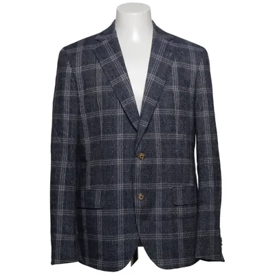Blazer (Bleu, Gris) de SAND Copenhagen Lin, Laine