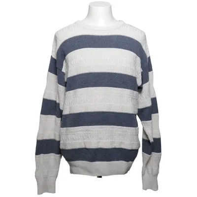 Sweater (Gray, White) from Terry Parker Acrylic, Cotton