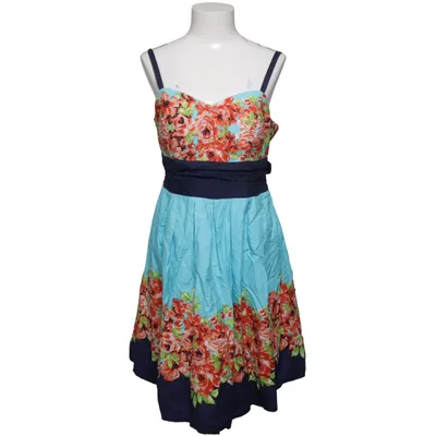 Robe (Bleu, Multicolore) de Dressbarn Coton, Élasthane, Polyester