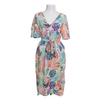 Dress (Beige, Multicolored) from Mio Animo Organic cotton, Modal, Polyamide, Polyester, Silk, Tencel, Wool, Viscose