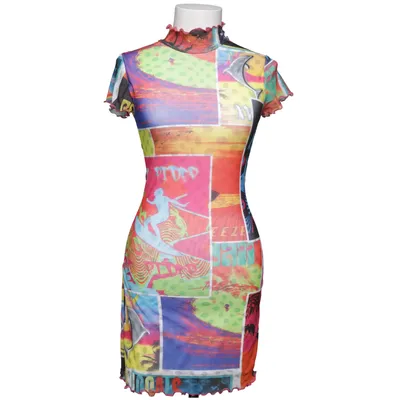 Klänning (Flerfärgad) från Jaded London Elastan, Polyester