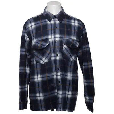 Flannel shirt (Blue, White, Brown) from Etoile Polyester