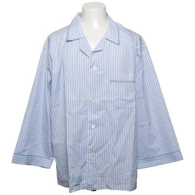 Pajama shirt (Blue, White)