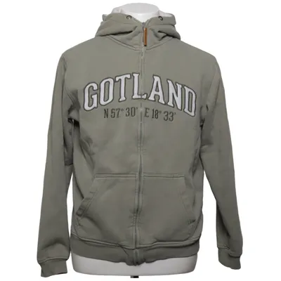 Capuchon sweater (Groen) van Gotland Katoen, Polyester