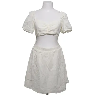 Robe (Blanc) de Divided by H&M Coton, Élasthane, Polyester