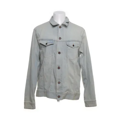 Denim jacket (Blue) from Denham Cotton, Elastane, Leather