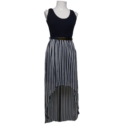 Långklänning (Blå, Vit) från Lefon Elastan, Polyester