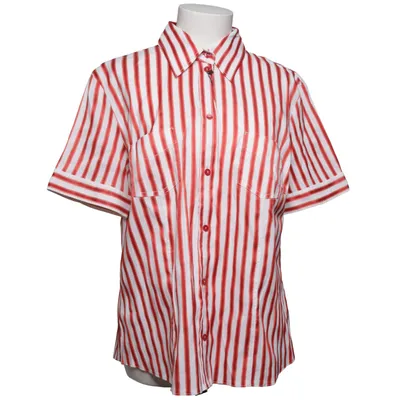 Short sleeve shirt (Red, White) from Gerry Weber Edition Cotton, Elastane, Polyamide, Polyester