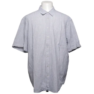 Korte mouwen shirt (Grijs, Wit) van Selected Homme Linnen, Gerecycled katoen