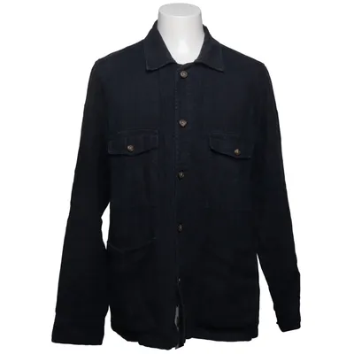 Overshirt (Blue) from A Day's March Linen
