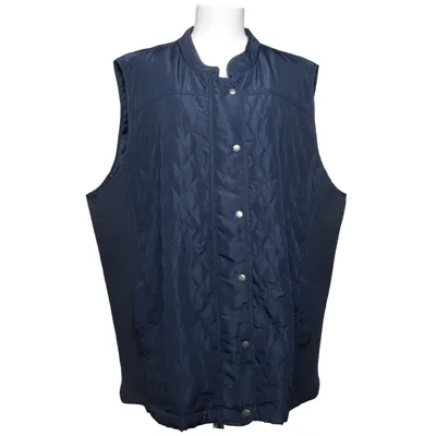 Outer vest (Blue) from Zhenzi Polyester