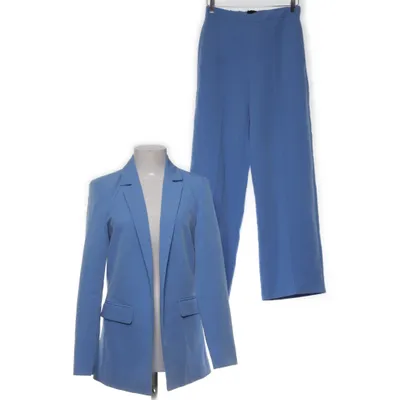 Kostym (Blå) från Pieces Elastan, Polyester