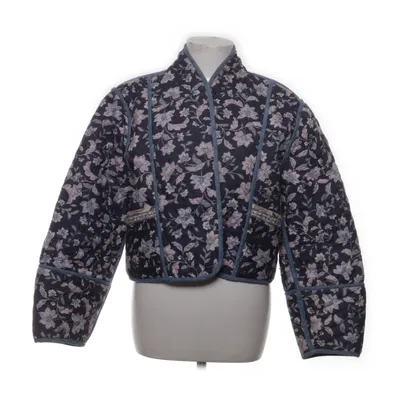 Jacket (Blue, Multicolored) from Mango Cotton, Polyester