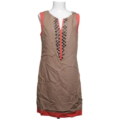 Jurk (Bruin, Rood) van Sweet Miss Katoen, Polyamide