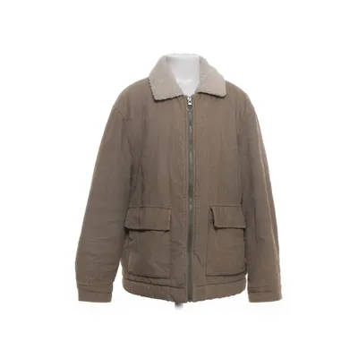 Gevoerde spijkerjas (Groen) van Zara Polyester