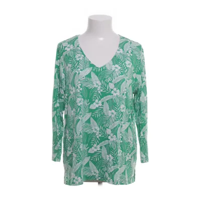 Långärmad t-shirt (Grön, Vit) från Flash Woman Elastan, Polyester