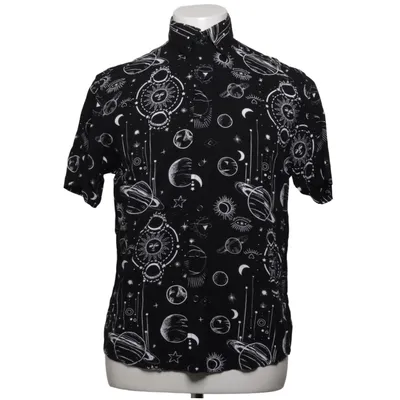 Kurzarmhemd (Schwarz, Weiß) von Hermes Inocencio Viskose