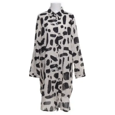 Blousejurk (Beige, Zwart) van Ulla Popken Katoen