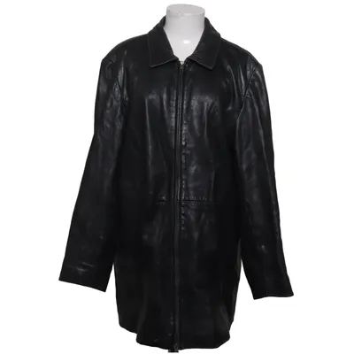 Läderkappa (Svart) från Leather Legend Skinn, Polyester