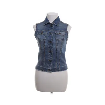 Denim vest (Blue) from Sisley Cotton, Elastane