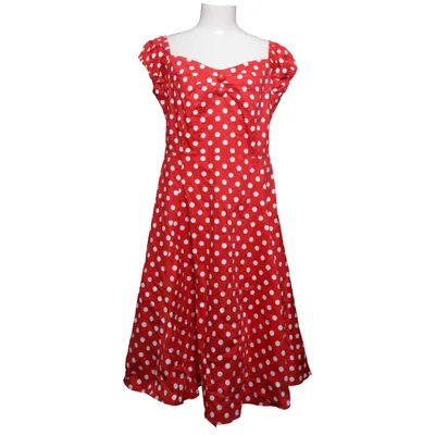 Dress (Red, White) from Collectif Cotton