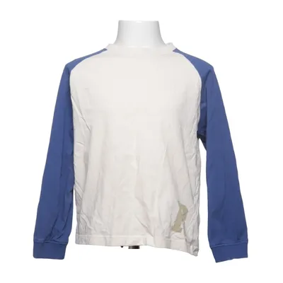 T-shirt à manches longues (Beige, Bleu) de Rikiki Coton