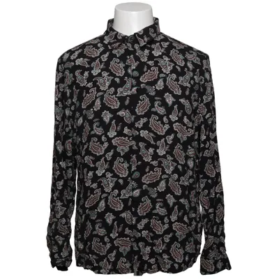 Skjorta (Svart, Flerfärgad) från H&M Man Viskos