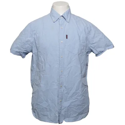 Chemise à manches courtes (Bleu) de Superdry Coton