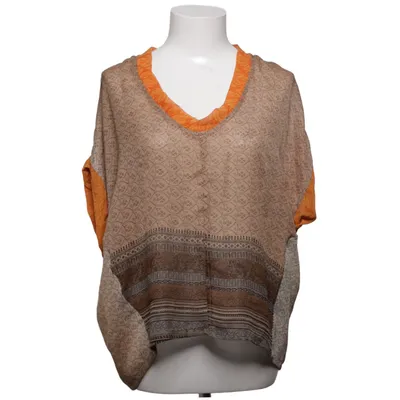 Top (Multicolored, Brown) from Gossip Silk
