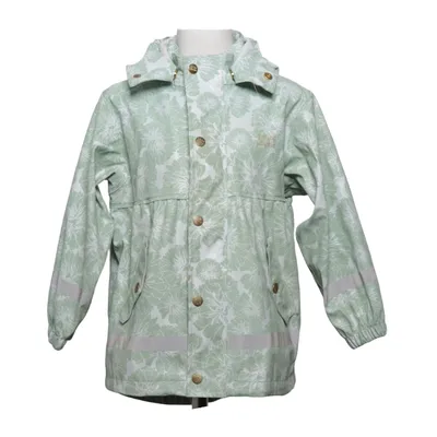 Veste imperméable (Vert, Blanc) de Petite Chérie Polyester, Polyuréthane
