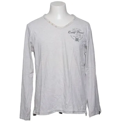 T-shirt manches longues (Gris) de Camp David Coton