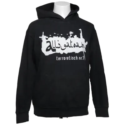 Hoodie (Black) Cotton, Polyester