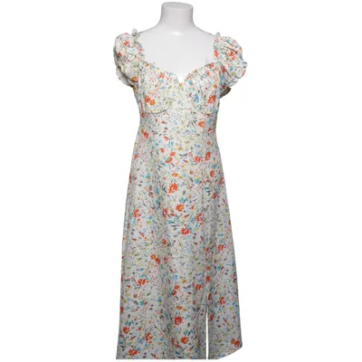 Dress (White, Multicolored) from May