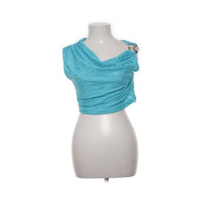 Top (Blå) fra Shein Elastan, Polyester