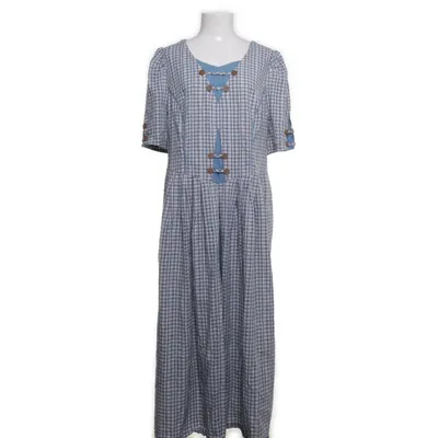Maxi dress (Blue, Multicolored) from Meico Cotton
