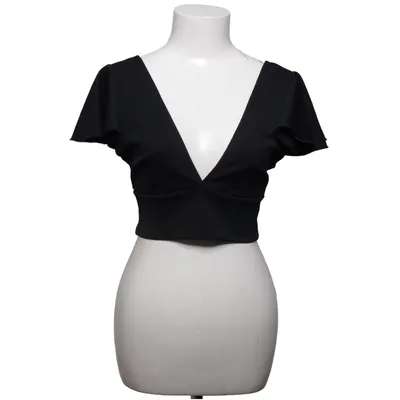 Crop top (Frill Sleeve Top) fra NLY One Elastan, Polyester
