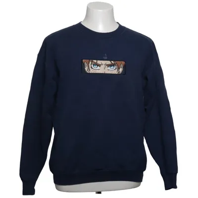 Sweatshirt (Blue) from Hanes Cotton, Polyester