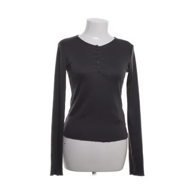 Henley shirt (Grijs) van Dazy Polyester, Elastaan