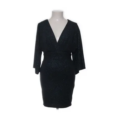 Klänning (Svart, Blå) från ASOS Elastan, Polyester