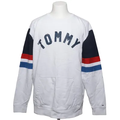Sweatshirt (Blanc) de Tommy Hilfiger Jeans Coton, Élasthane