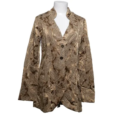 Blazer (Bruin) van Branting Acryl, Elastaan, Polyamide