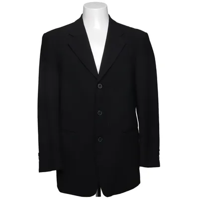 Blazer (Zwart) van Benvenuto. Acetaat, Cupro, Elastaan, Polyester, Wol