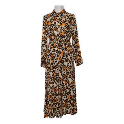 Omlottklänning (Beige, Svart, Orange, Flerfärgad) från F&F Viskos