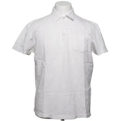 Polo shirt (White) from Sunspel Cotton