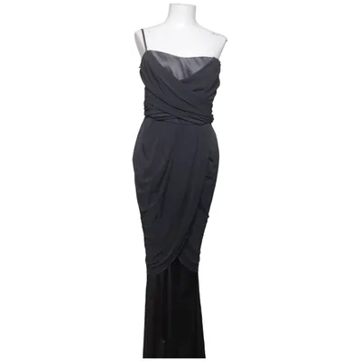 Evening gown (Gray) from Paola Frani