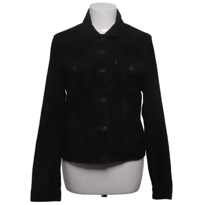 Läderjacka (Svart) från Levi Strauss & Co Polyester, Mocka