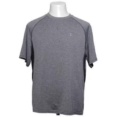 T-shirt (Gray, Black) from Champion Polyester
