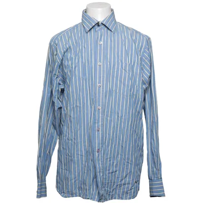 Shirt (Blauw, Wit, Groen) van Batistini Katoen